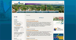 Desktop Screenshot of buehl.de