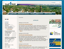 Tablet Screenshot of buehl.de